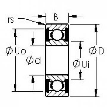 Подшипник SR1-4-TT AST