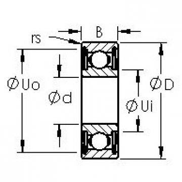 Подшипник SMR117ZZ AST