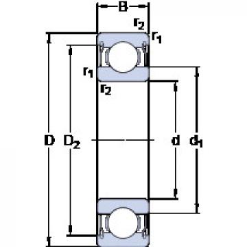 Подшипник W 61701-2ZS SKF