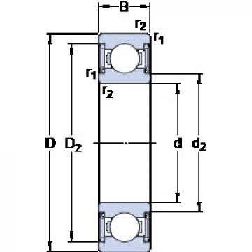 Подшипник W 6002-2RS1 SKF