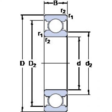 Подшипник W 6208 SKF