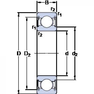 Подшипник W 602 X-2ZS SKF