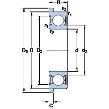 Подшипник W 626 R-2RZ SKF