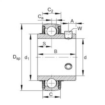 Подшипник UC207-20 FAG