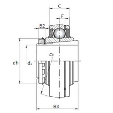 Подшипник UK218+H2318 CX