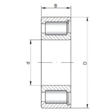 Подшипник NCF2210 V ISO