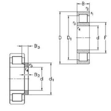 Подшипник NU1052-E-M6+HJ1052-E NKE