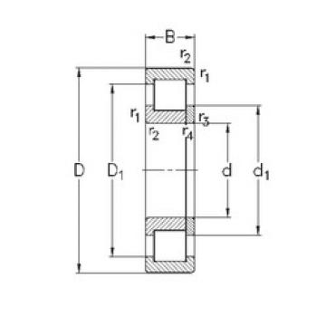 Подшипник NUP2230-E-M6 NKE