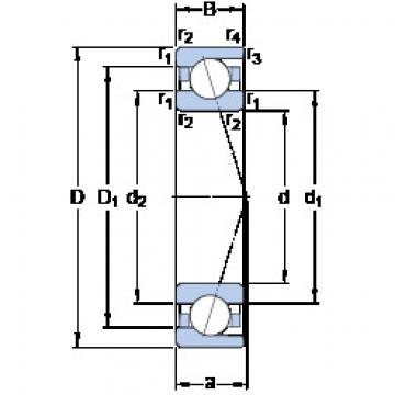 Подшипник 71920 CD/P4A SKF