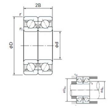 Подшипник 7208DB NACHI