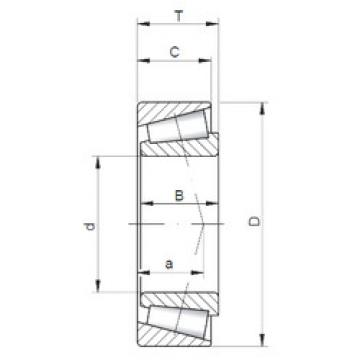 Подшипник 835/832 ISO