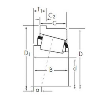 Подшипник 837/832-B Timken