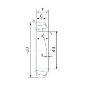 Подшипник 82550/82950 NACHI