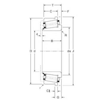 Подшипник 184120/184190C Gamet