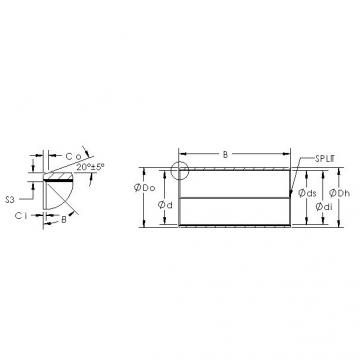 Подшипник AST850BM 2515 AST