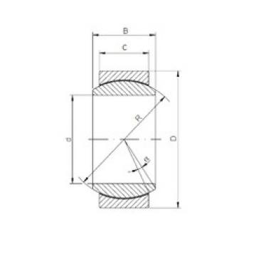 Подшипник GE 030 ECR-2RS ISO