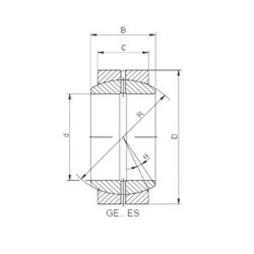 Подшипник GE17DO-2RS ISO