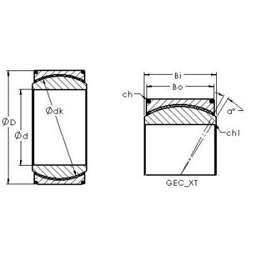 Подшипник GEH420XT AST