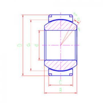 Подшипник GEH180XT LS