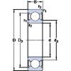 Подшипник W 6000-2Z SKF