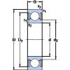 Подшипник W 607-2RZ SKF #1 small image