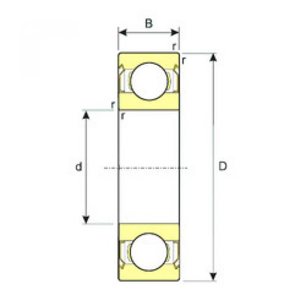 Подшипник SS 6000-2RS ISB #1 image