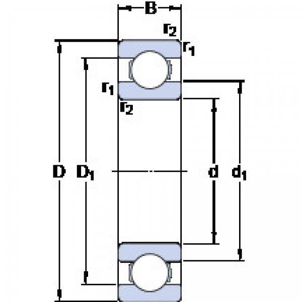 Подшипник W 617/2 SKF #1 image