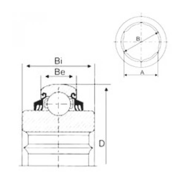 Подшипник W208PPB16 CYSD #1 image