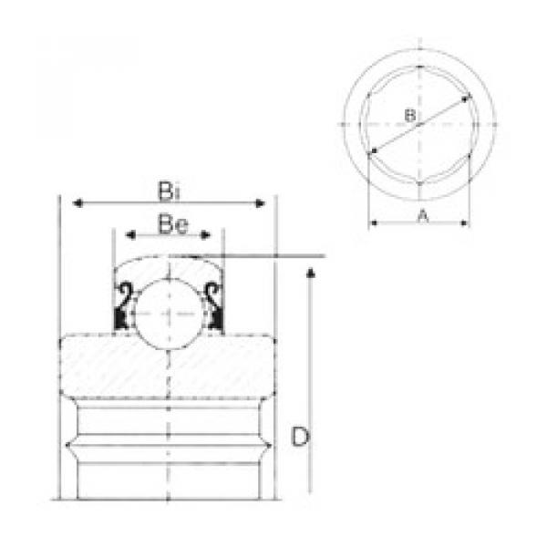 Подшипник W208KRRB6 CYSD #1 image