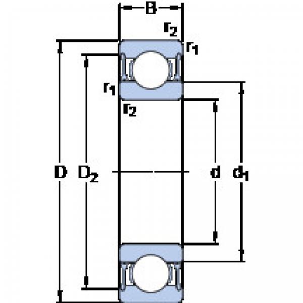 Подшипник W 6005-2RZ SKF #1 image