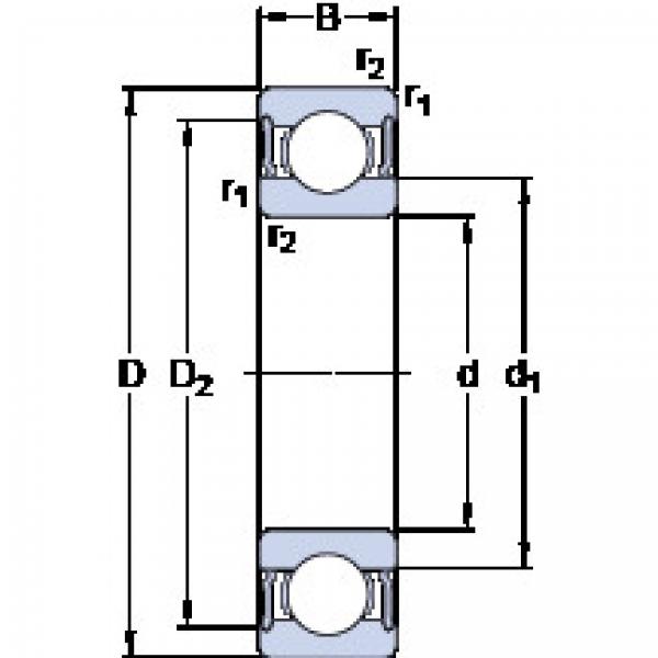 Подшипник W 6003-2RS1 SKF #1 image