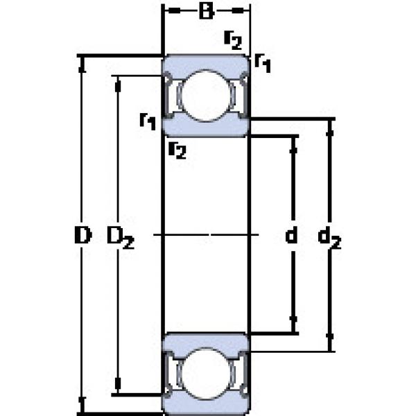 Подшипник W 6000-2Z SKF #1 image