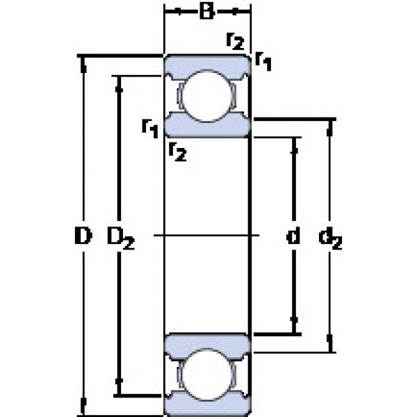 Подшипник W 6000 SKF #1 image