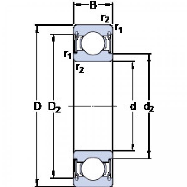 Подшипник W 602 X-2ZS SKF #1 image