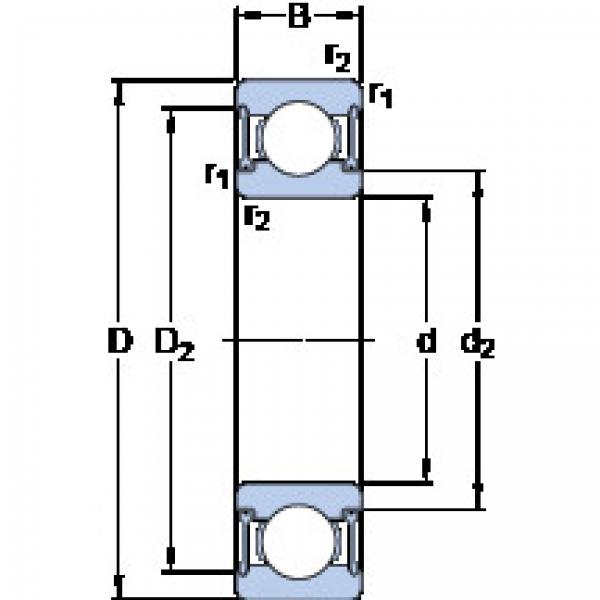 Подшипник W 627-2RZ SKF #1 image