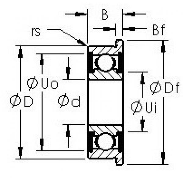 Подшипник SFR166-TT AST #1 image