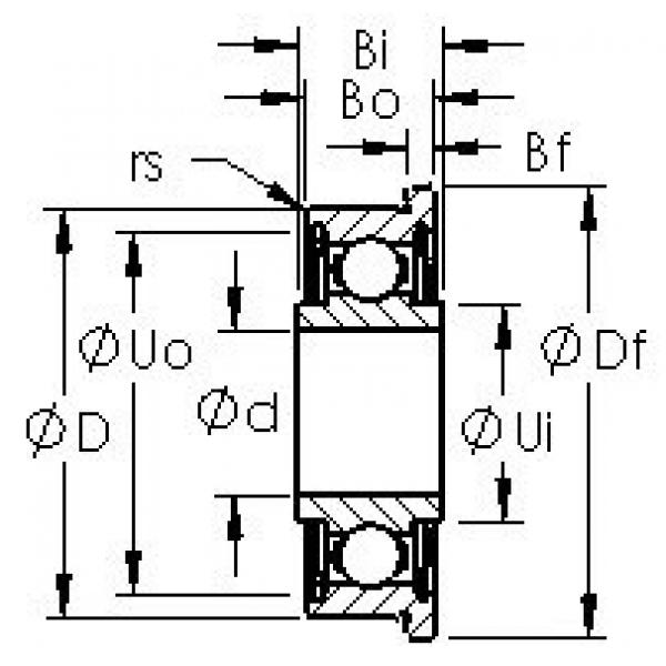 Подшипник SFRW1-4ZZ AST #1 image