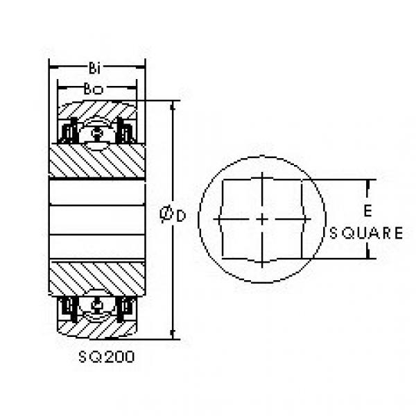 Подшипник SQ208-102 AST #1 image