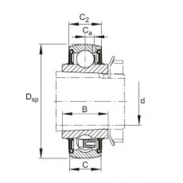 Подшипник UK207 FAG #1 image