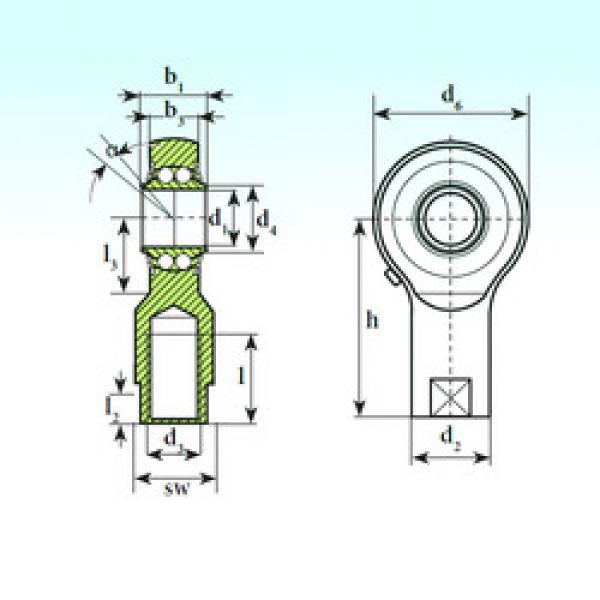 Подшипник TSF 20 BB-E ISB #1 image