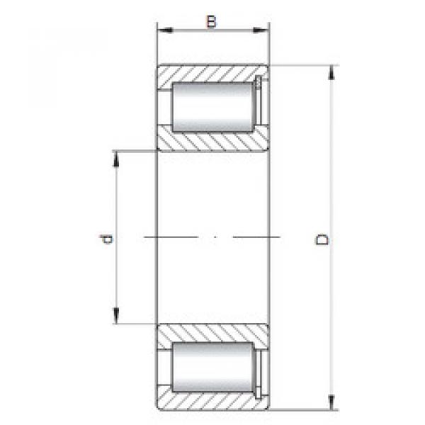 Подшипник NCF2210 V CX #1 image