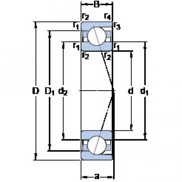 Подшипник 71920 CD/P4A SKF #1 image