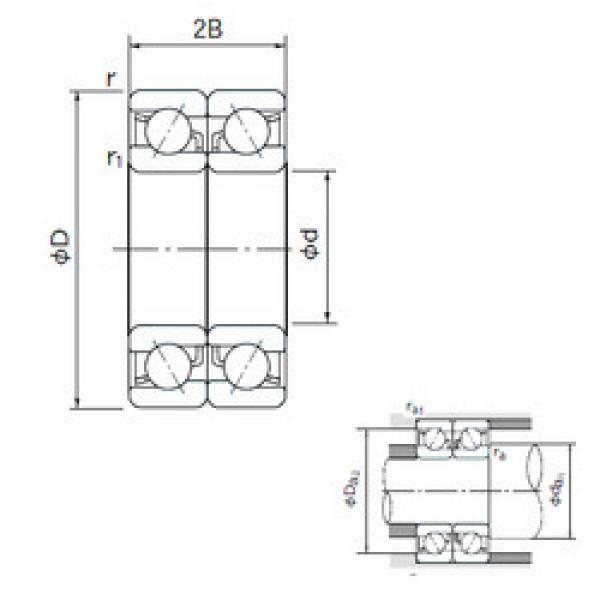 Подшипник 7208DB NACHI #1 image