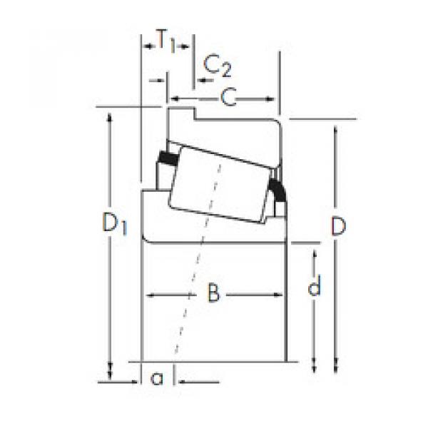 Подшипник 835/832-B Timken #1 image