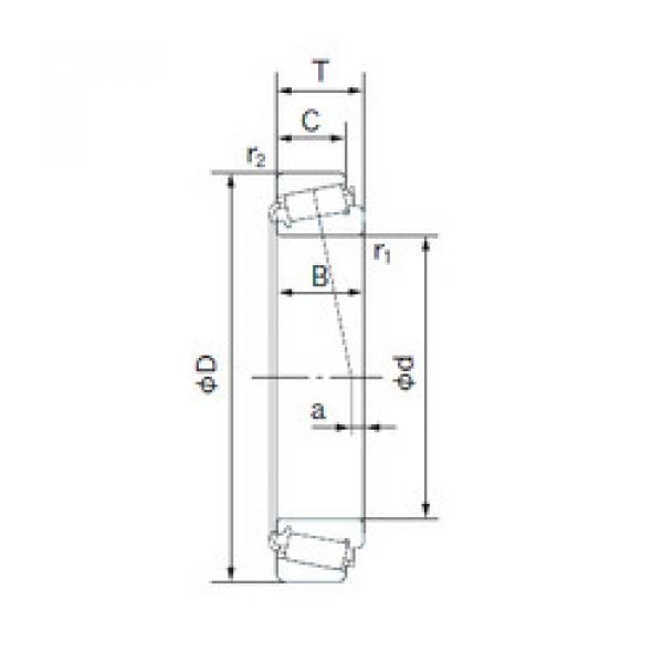 Подшипник 842/832 NACHI #1 image