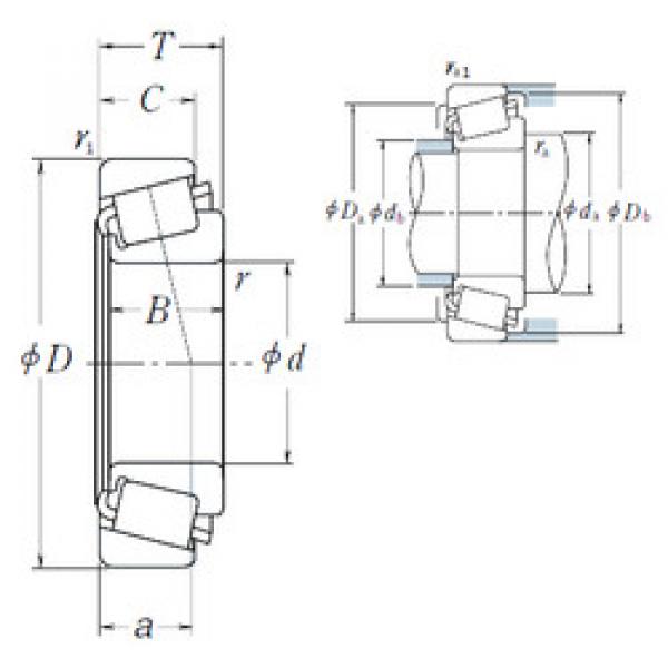 Подшипник 842/832 NSK #1 image