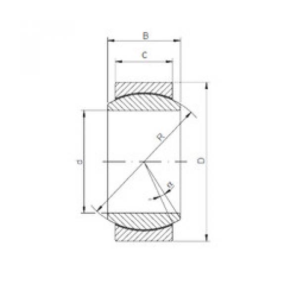 Подшипник GE 030 ECR-2RS ISO #1 image